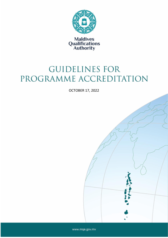 MQA - Guidelines for Programme Accreditation